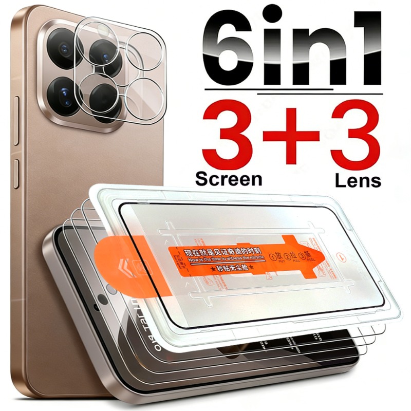 Photography Kit Xiaomi 15T Pro - 6 em 1 para xiaomi 15t/15tpro