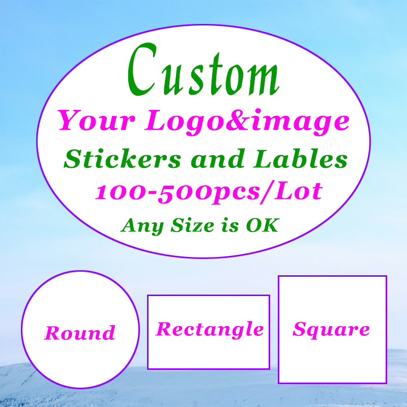 Photography Logo - Etiquetas personalizadas com logotipo personalizado, 500-100