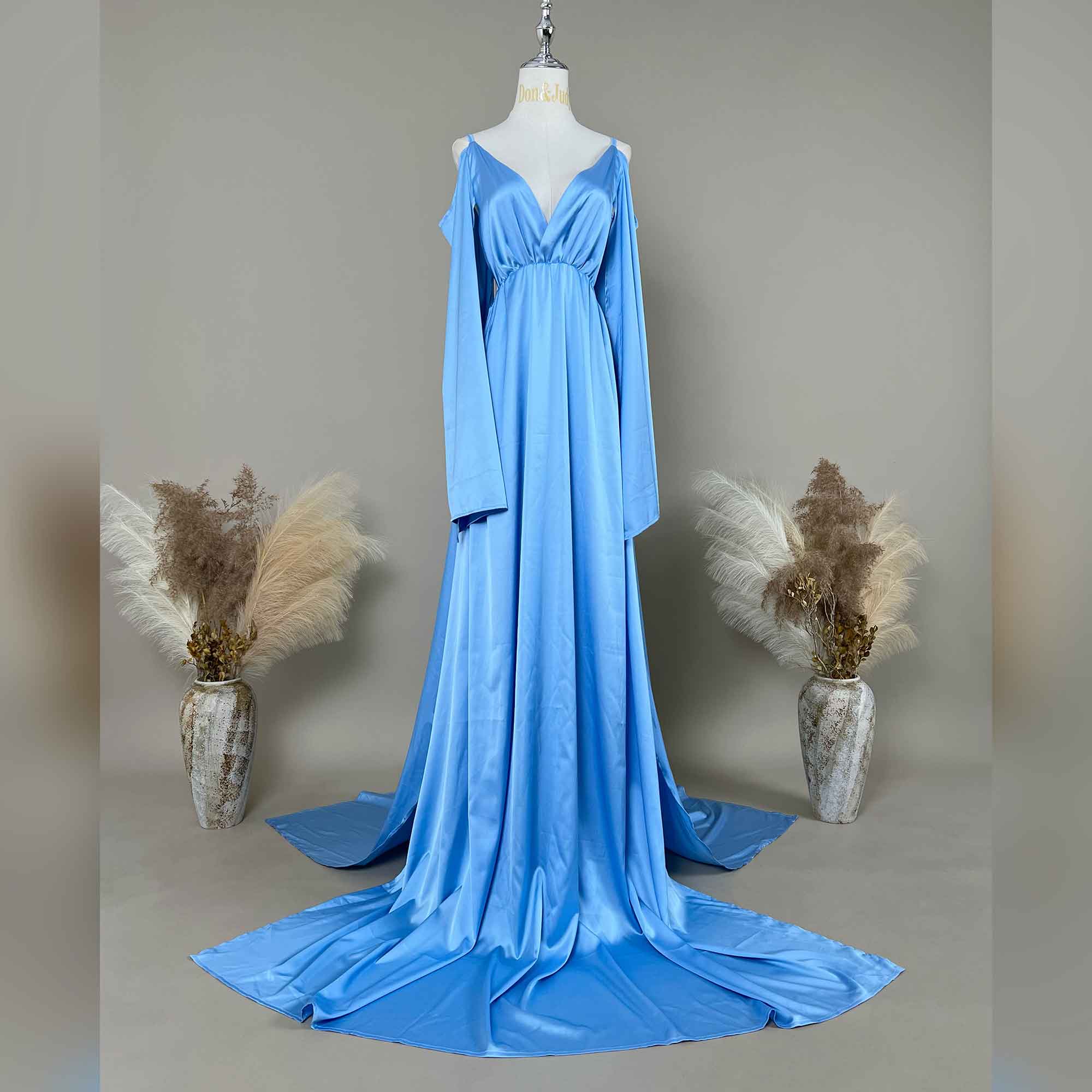 Photography Sim - Vestido de Seda Don&Judy Sim com