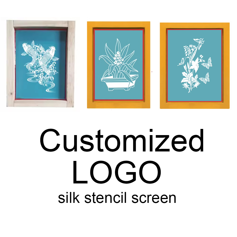 Photography Logo - Estêncil DIY Personalizado para Serigrafia: Tela