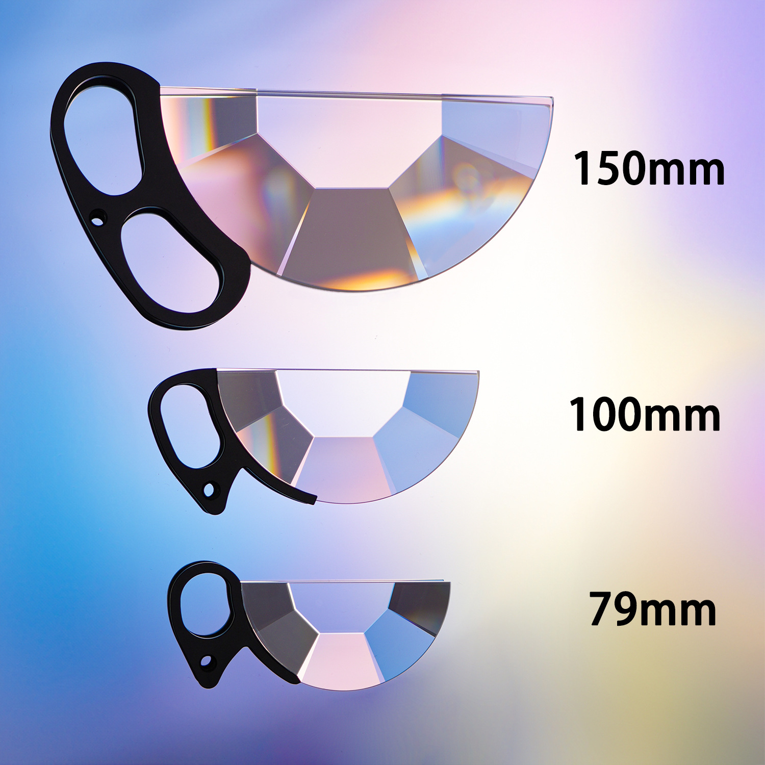 Photography And Videography - Filtro Caleidoscópio Semicircular Portátil que Proporciona