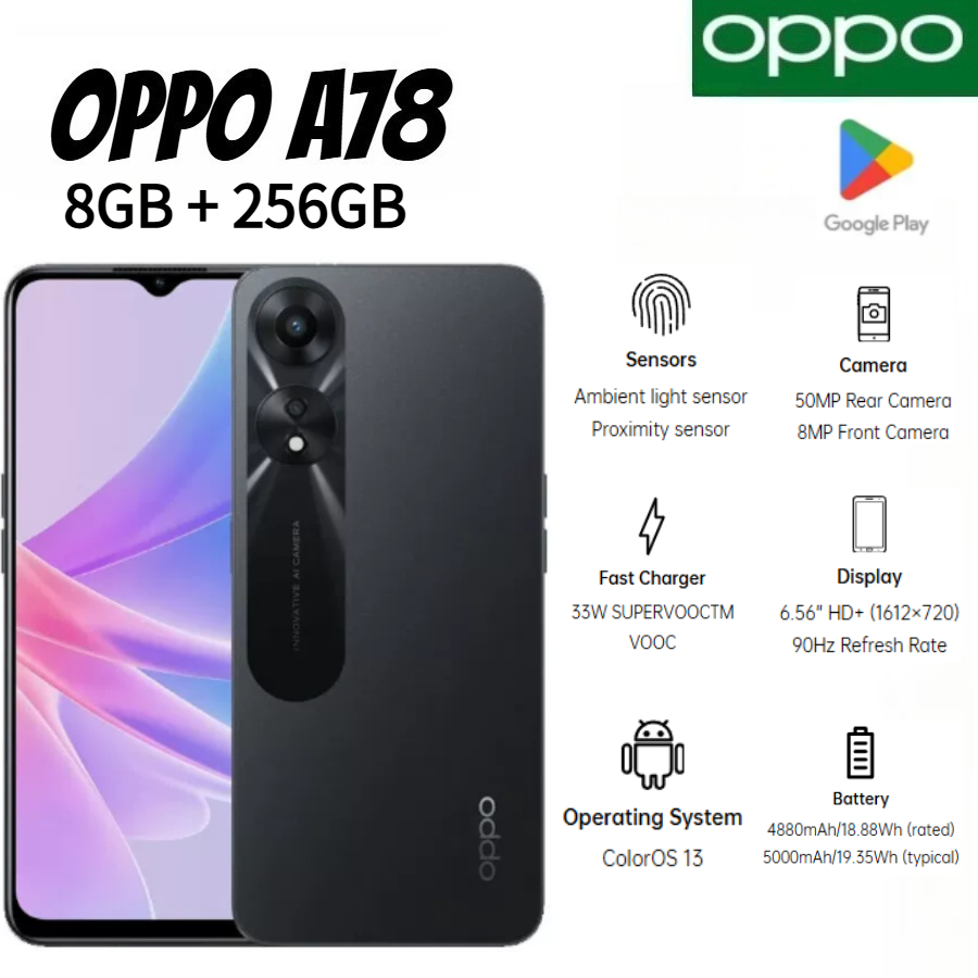 Photography Sim - Smartphone OPPO A78 Edição Global 2026