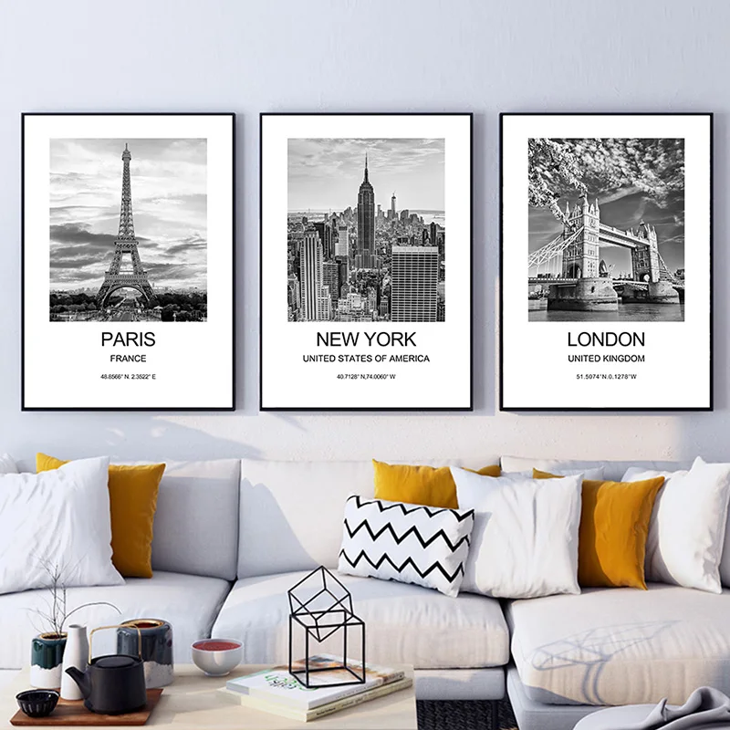 Cidade cartaz nova york londre - Photography New York avaliação e preço