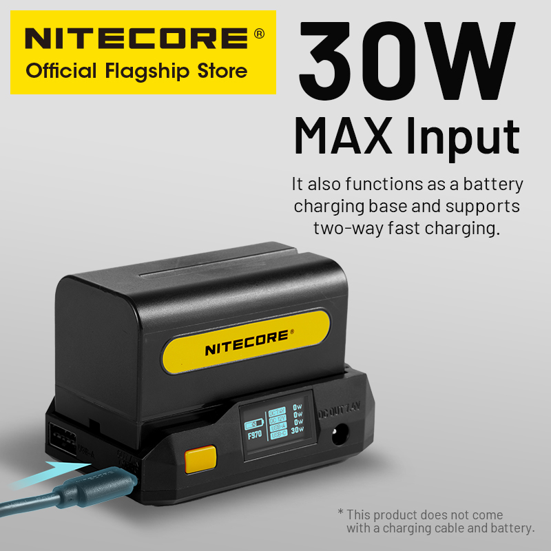 Nitecore bap10 NP-F placa adap - Photography Unit avaliação e preço