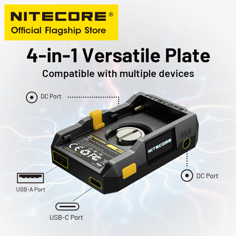 Nitecore bap10 NP-F placa adap - Photography Unit avaliação e preço