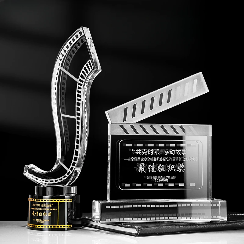 Troféu de cristal personalizad - Photography Competition avaliação e preço