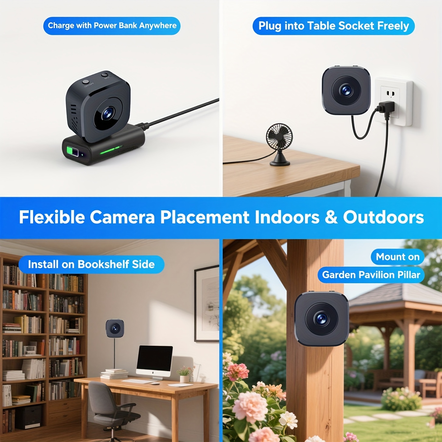 1080p hd mini câmera wi-fi seg - Photography Unit avaliação e preço
