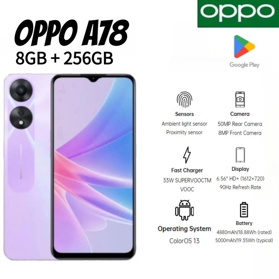 Smartphone OPPO A78 Edição Glo - Photography Sim avaliação e preço