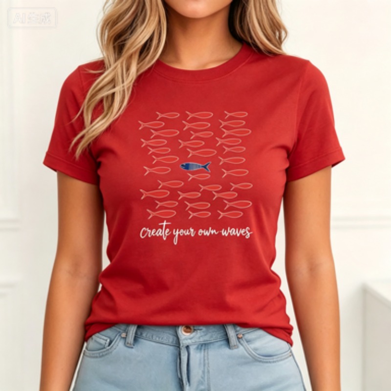 Camiseta Feminina de Algodão c - Photography Logo avaliação e preço
